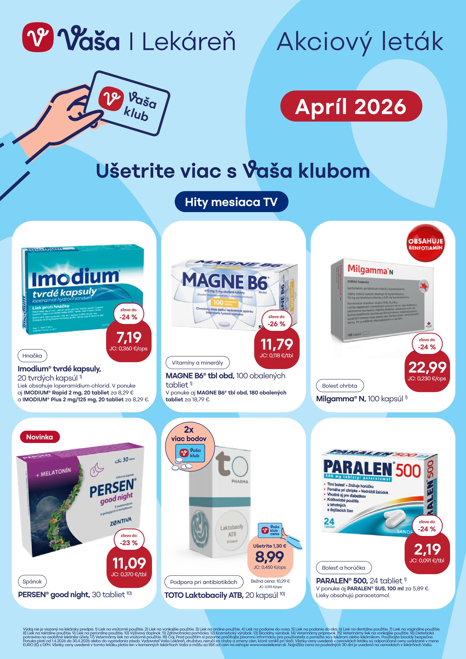 Akciový leták apríl 1